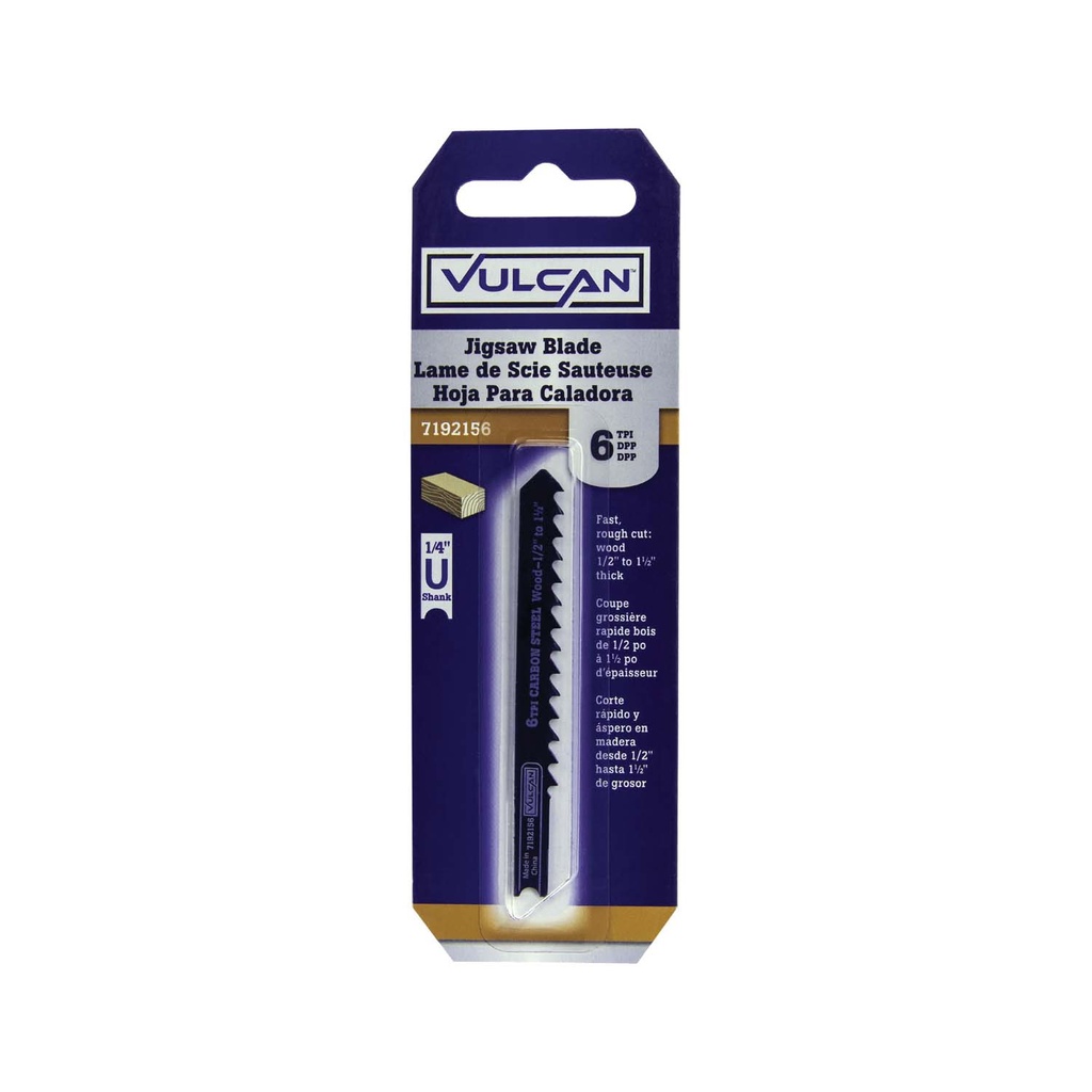 Jigsaw Blade Wood 6TPI U Shank