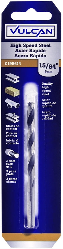 High Speed Steel Drill Bit 15/64"