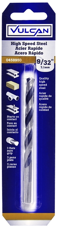 Drill Bit High Speed Steel 9/32"