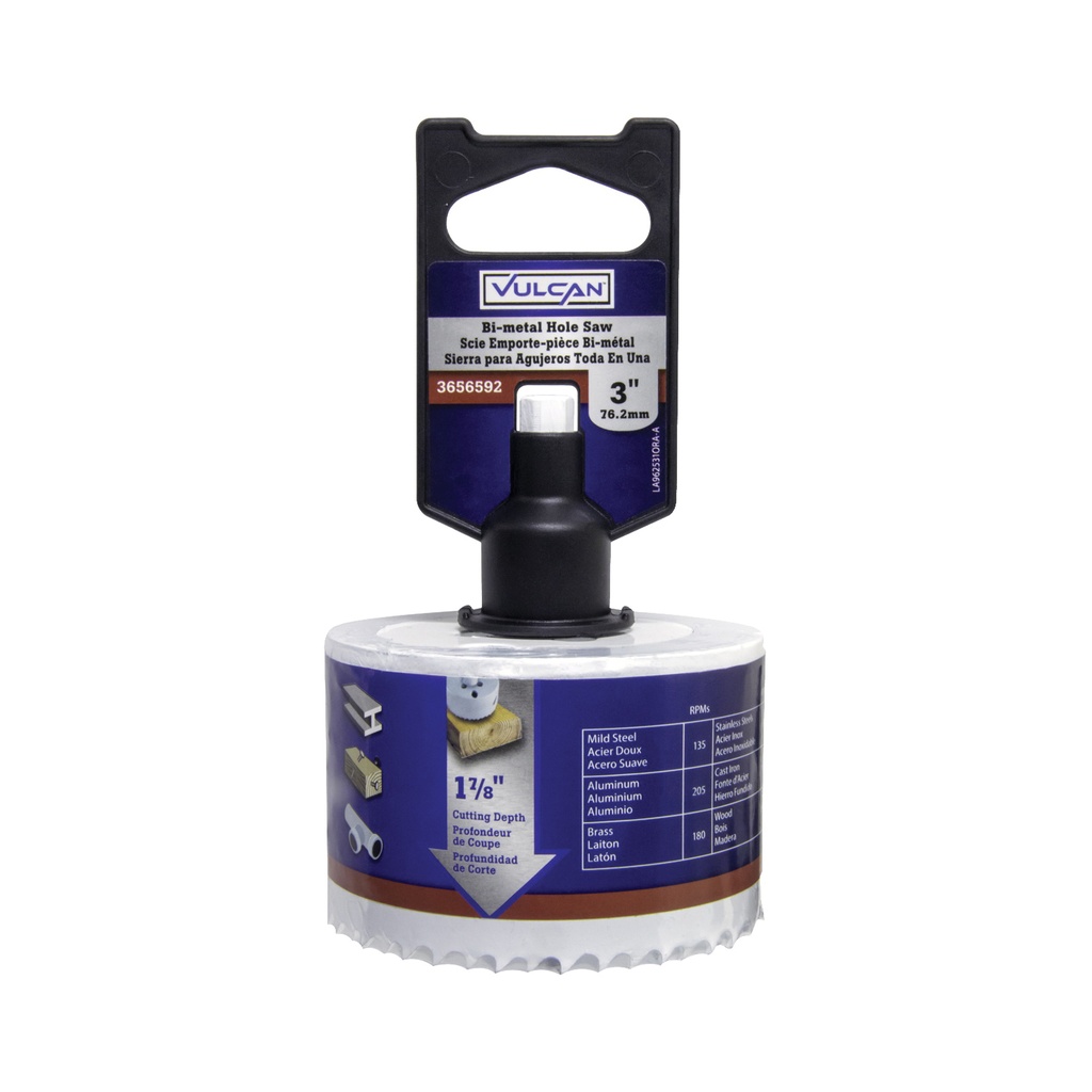 Hole Saw 3" Bi-Metal