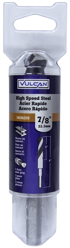Drill Bit 7/8" High Speed Steel