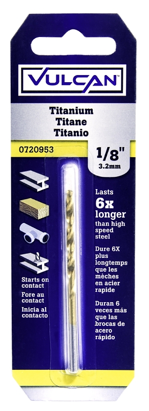 Titanium Drill Bit 1/8"
