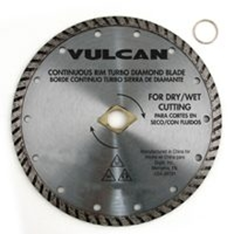 Diamond Blade 10" Dry/Wet Cut Continuos Turbo