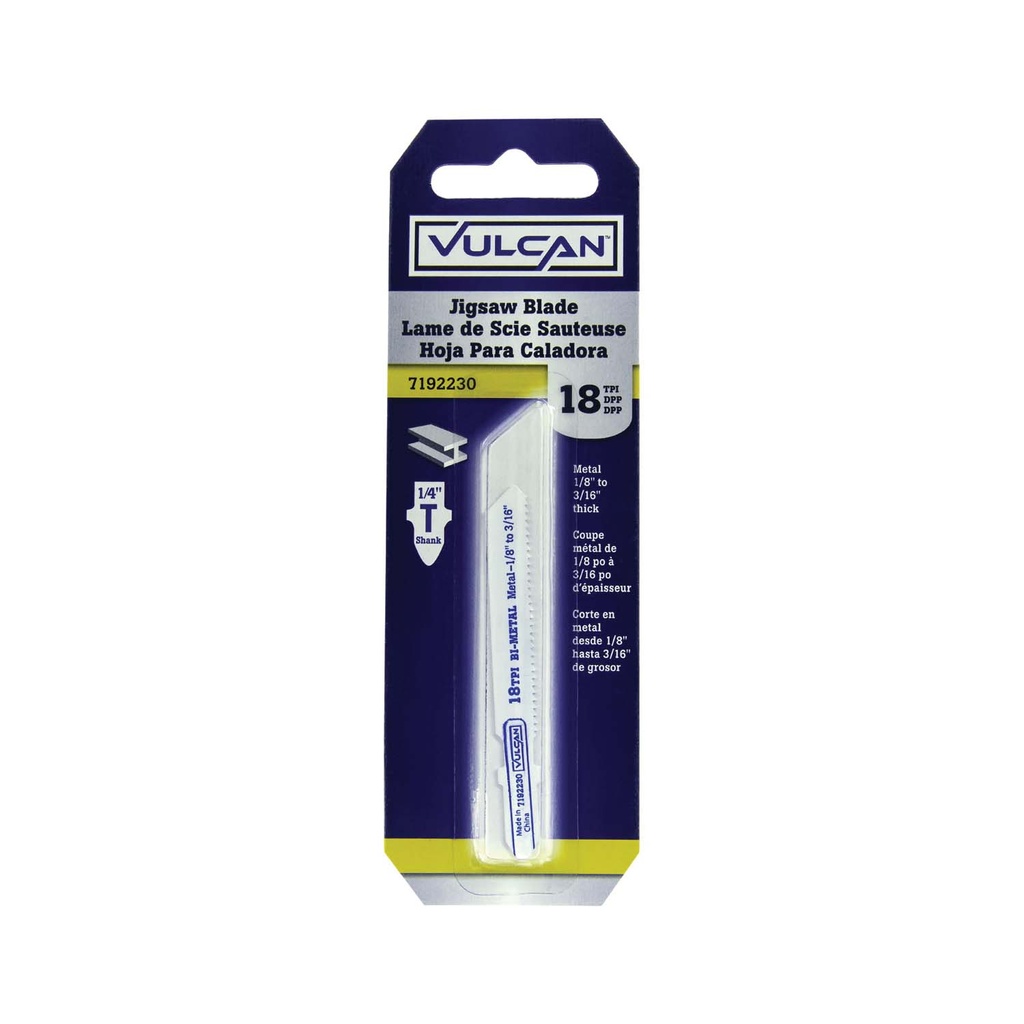 Jigsaw Blade Metal 18TPI T Shank