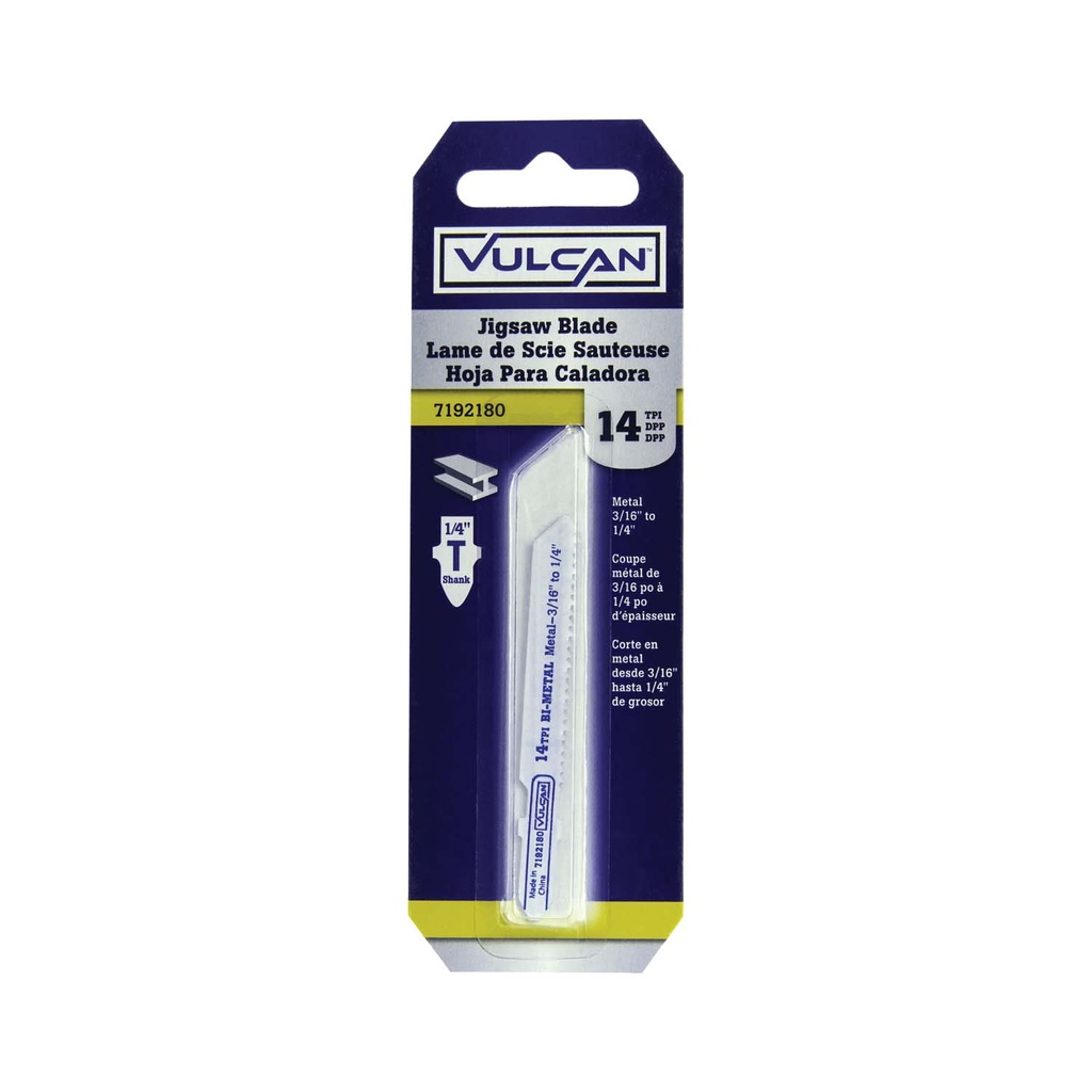 Jigsaw Blade Metal 14TPI T Shank
