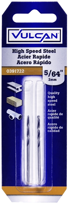 Drill Bit High Speed Steel 5/64"