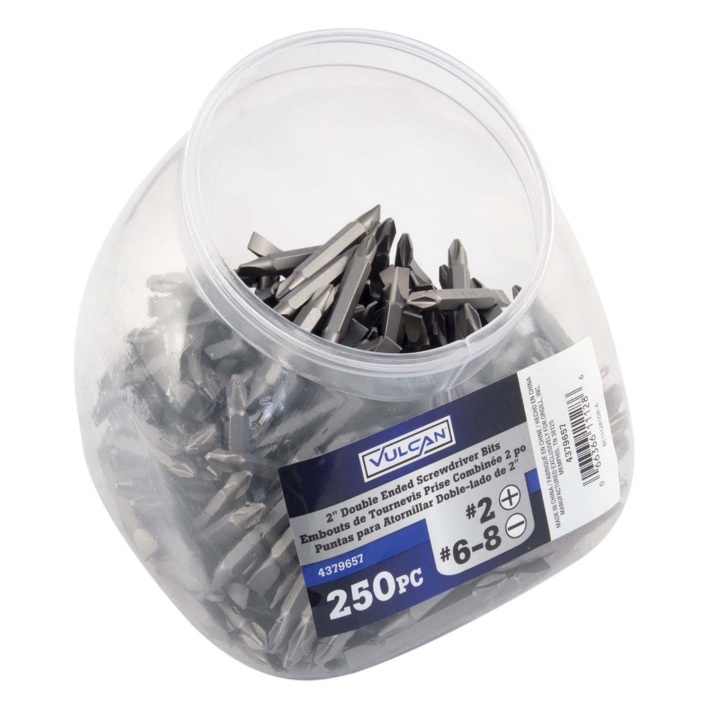 BIT NO2 SLT DBL END 250TUB 2IN