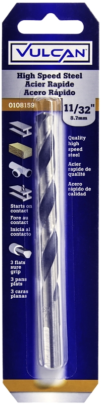 Drill Bit High Speed Steel 11/32"
