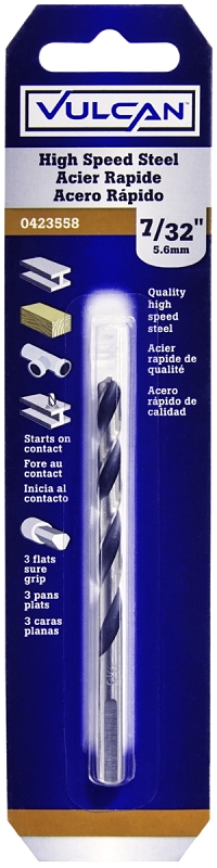 Drill Bit High Speed Steel 7/32"