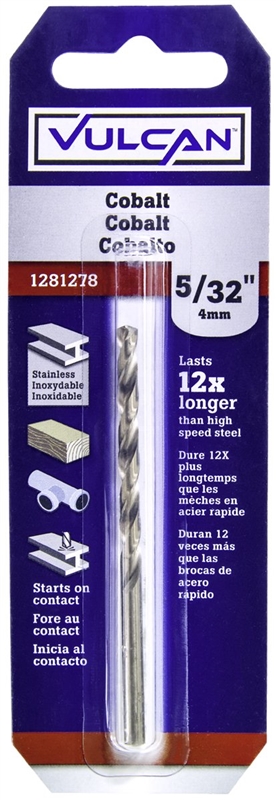 Cobalt Drill Bit 5/32"