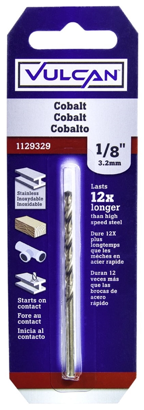 Cobalt Drill Bit 1/8"