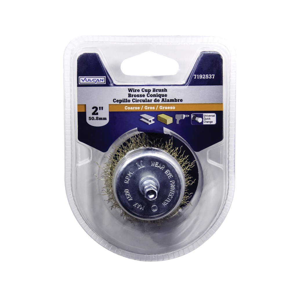 Wire Cup Brush 2" Coarse 1/4" Shank