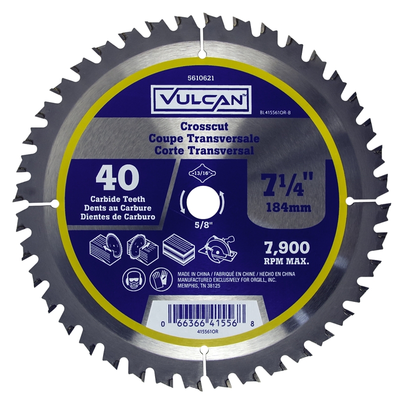 BLADE CRBD FAST CT 40TX7-1/4IN