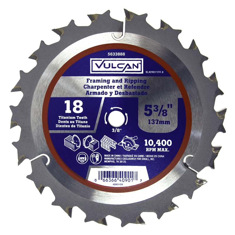 BLADE CRBD HI-SPD 18TX5-3/8IN