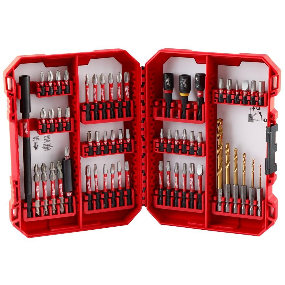 60Pc IMPACT DRILL DRIVER SET