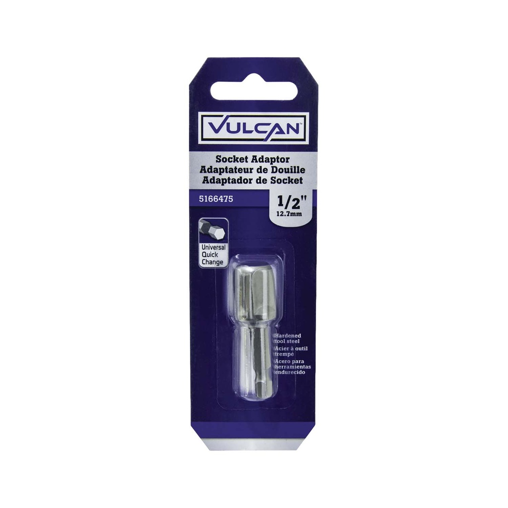 SOCKET ADAPTER 1/2 IN