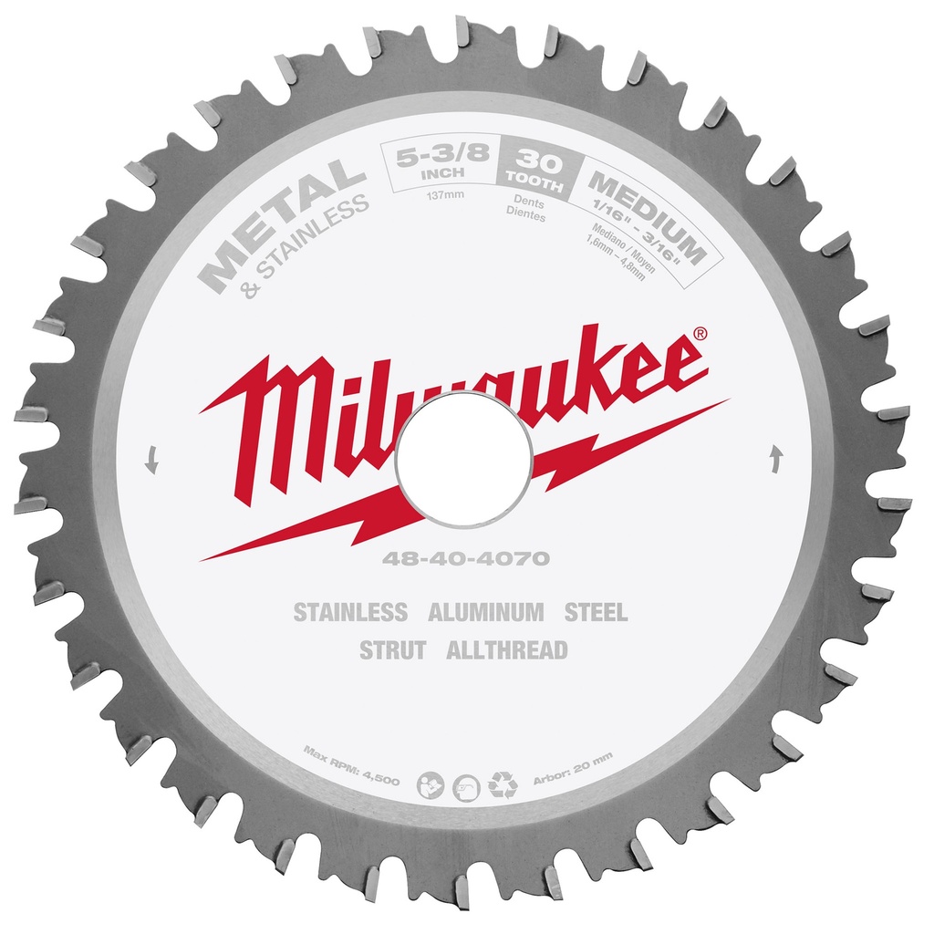 Milwaukee Ferrous Metal Blade