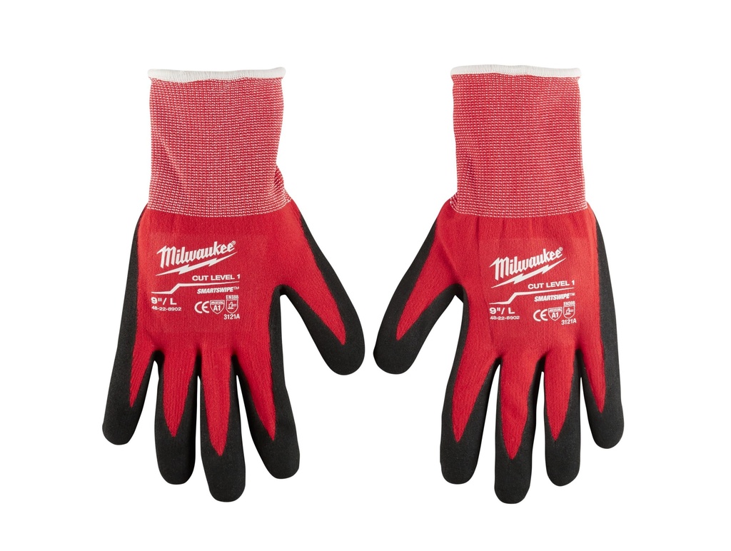 MILWAUKEE NITRILE GLOVE LARGE