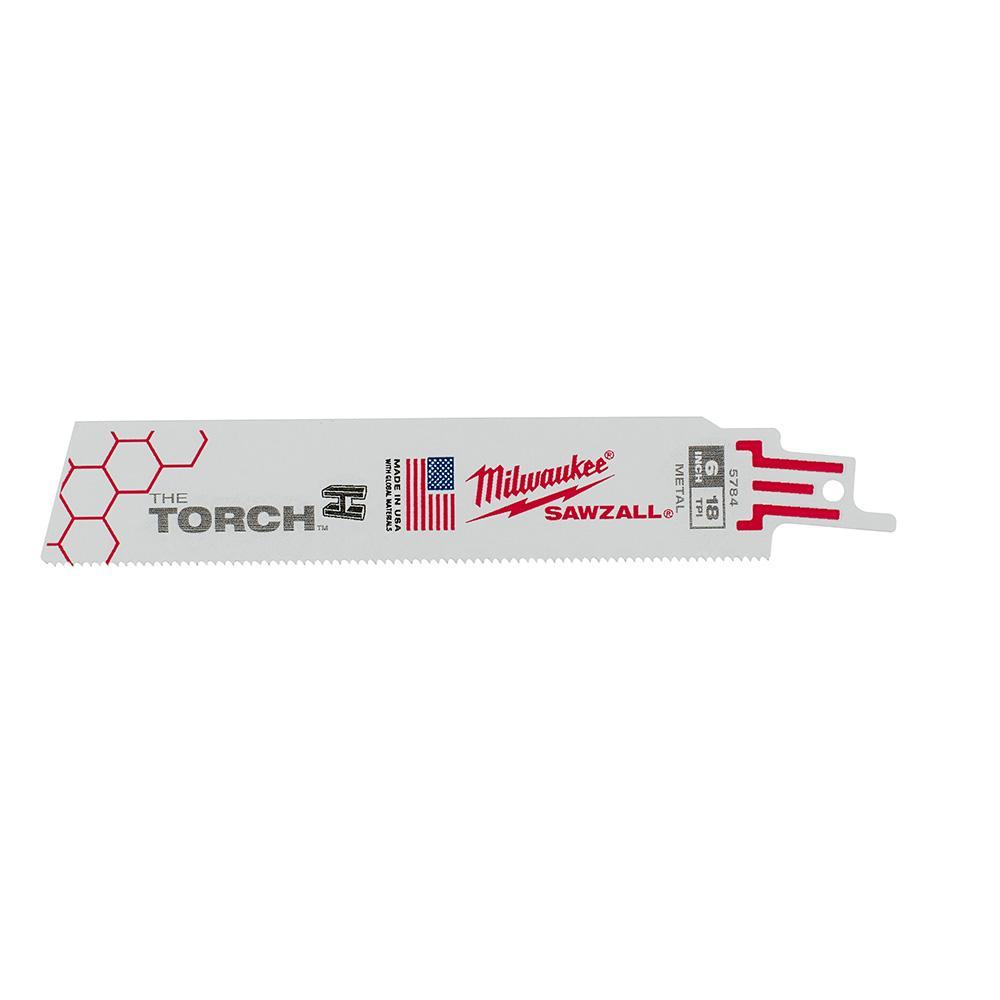 6" Sawzall Blade 18 TPI 