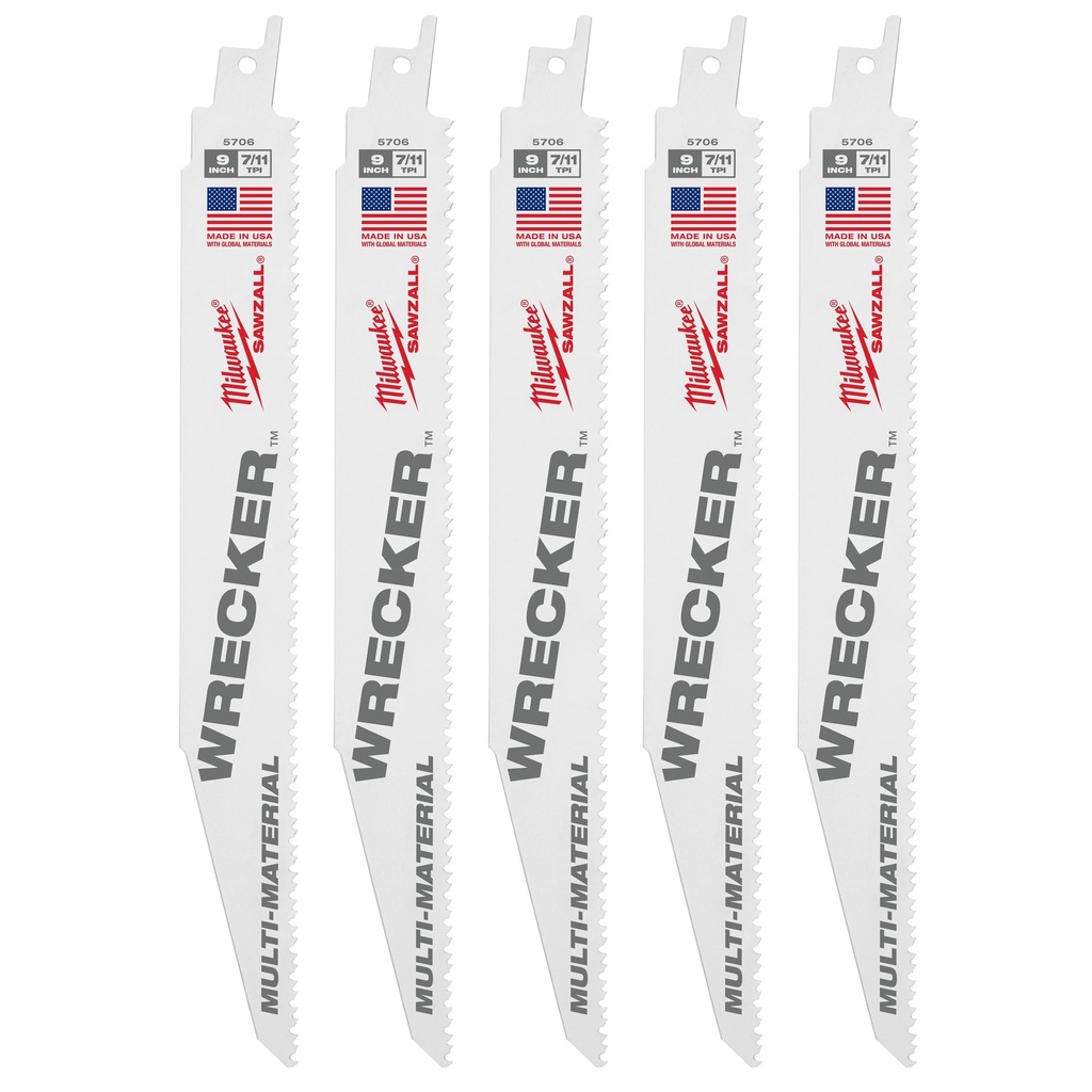 9" Sawzall Blade 8 TPI Wrecker