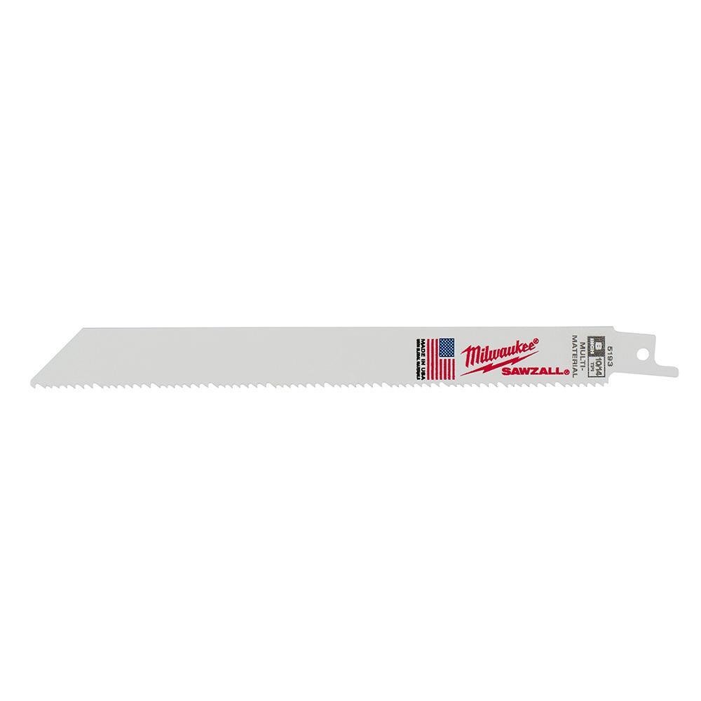 8" Sawzall Blade 10/14 TPI
