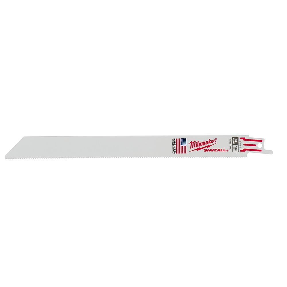 9" Sawzall Blade 18 TPI