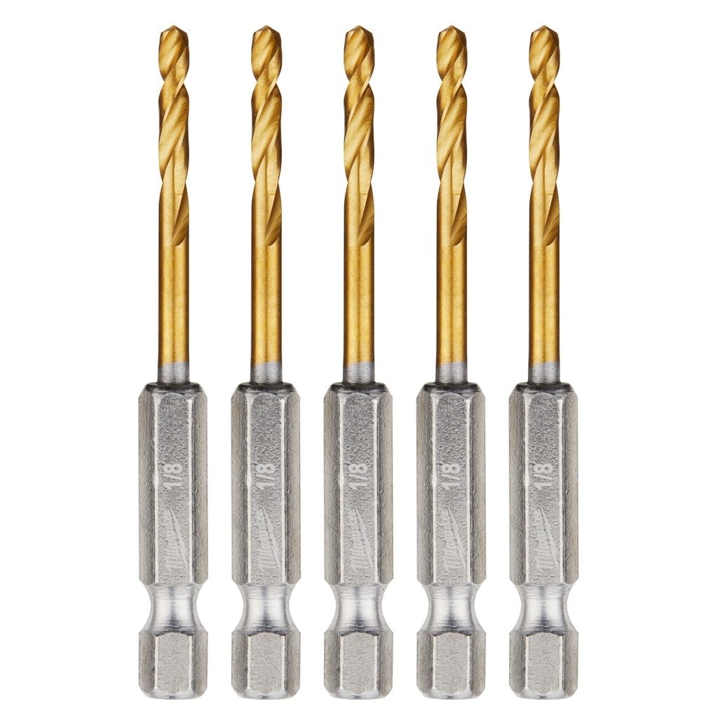 SHOCKWAVE TIN DRILL BIT 1/8"
