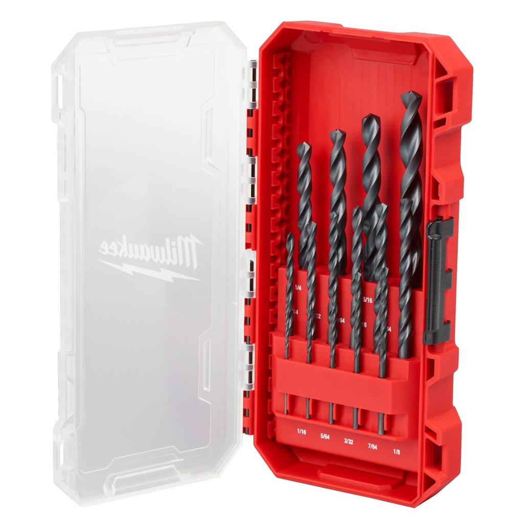 Black Oxide Drill Bit Set 15pc