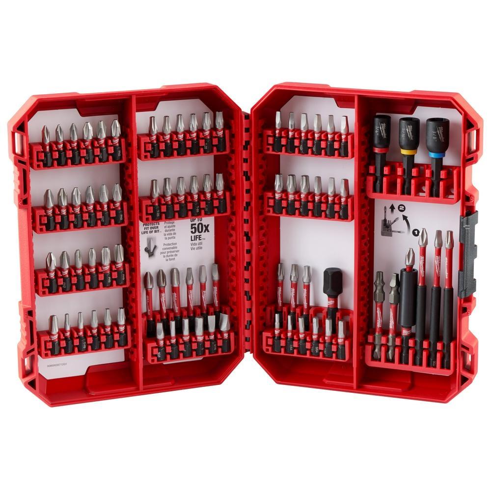 80 PC IMPACT DRIVER BIT SET