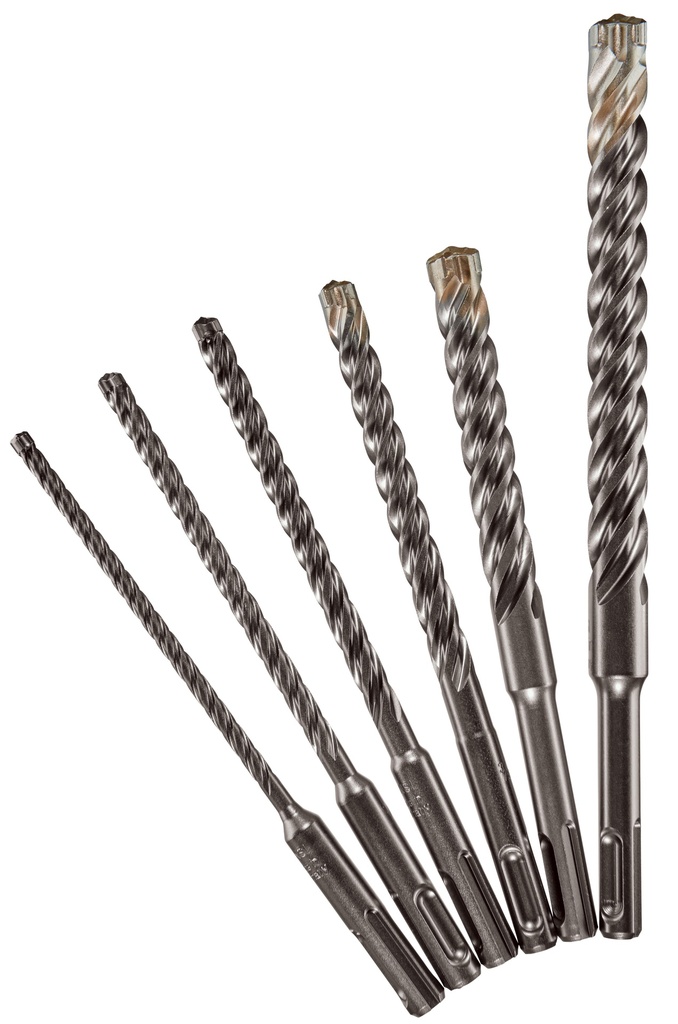 SDS PLUS BIT 4CT MX4 6 PC KIT