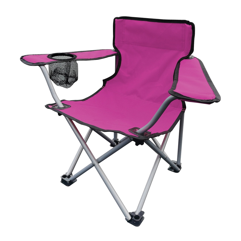 Kids Chair Folding Pink 13"