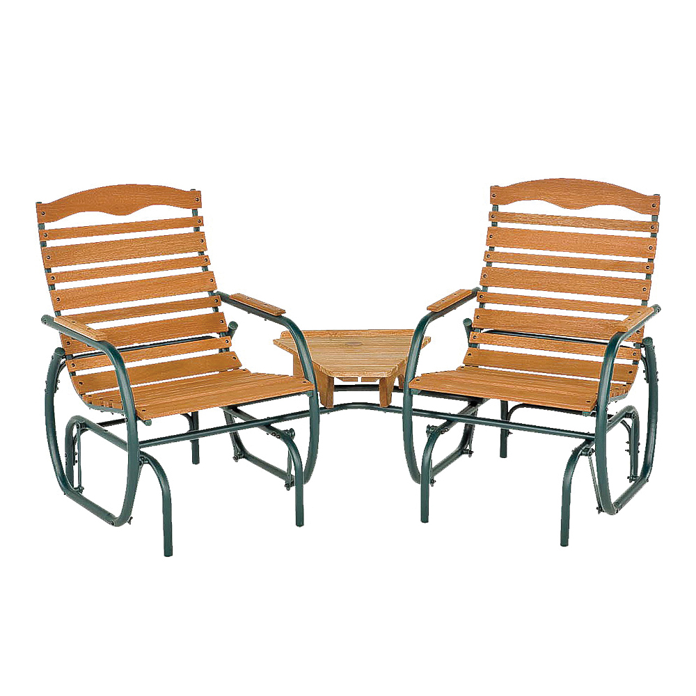 Glider Seat 2-Person Wood Seat 250lb