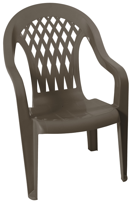 CHAIR HIGH BACK WOODLAND BROWN