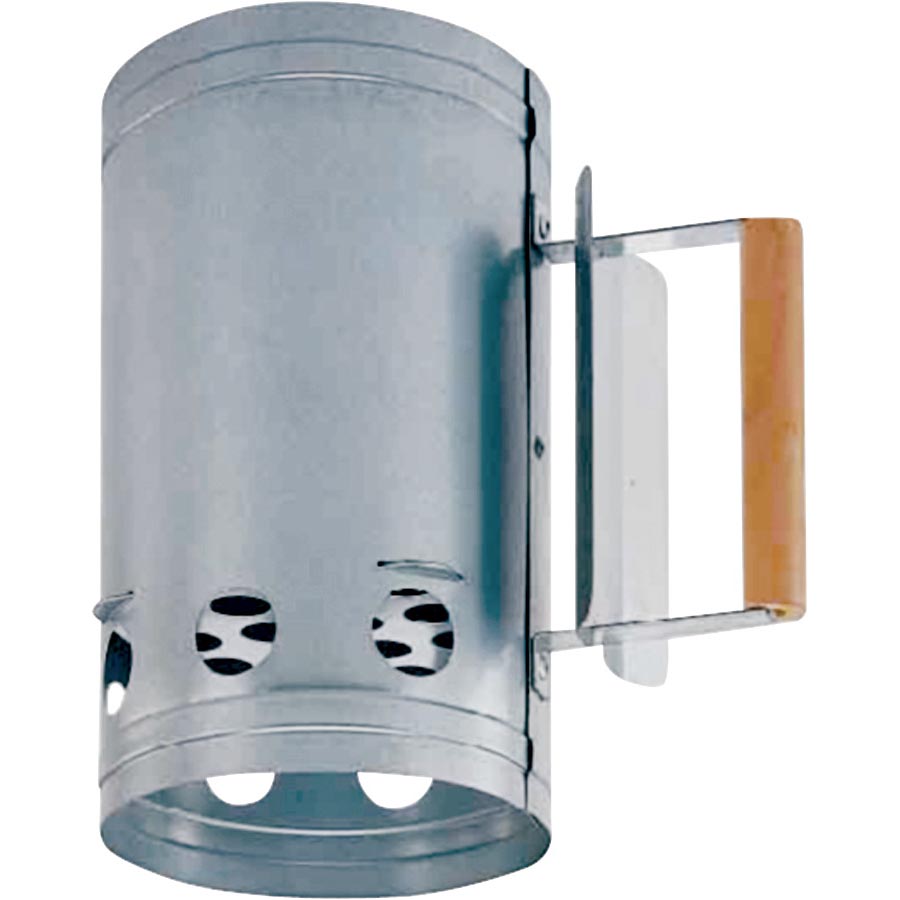 Charcoal Starter Chimney 6-3/4" Galvanized