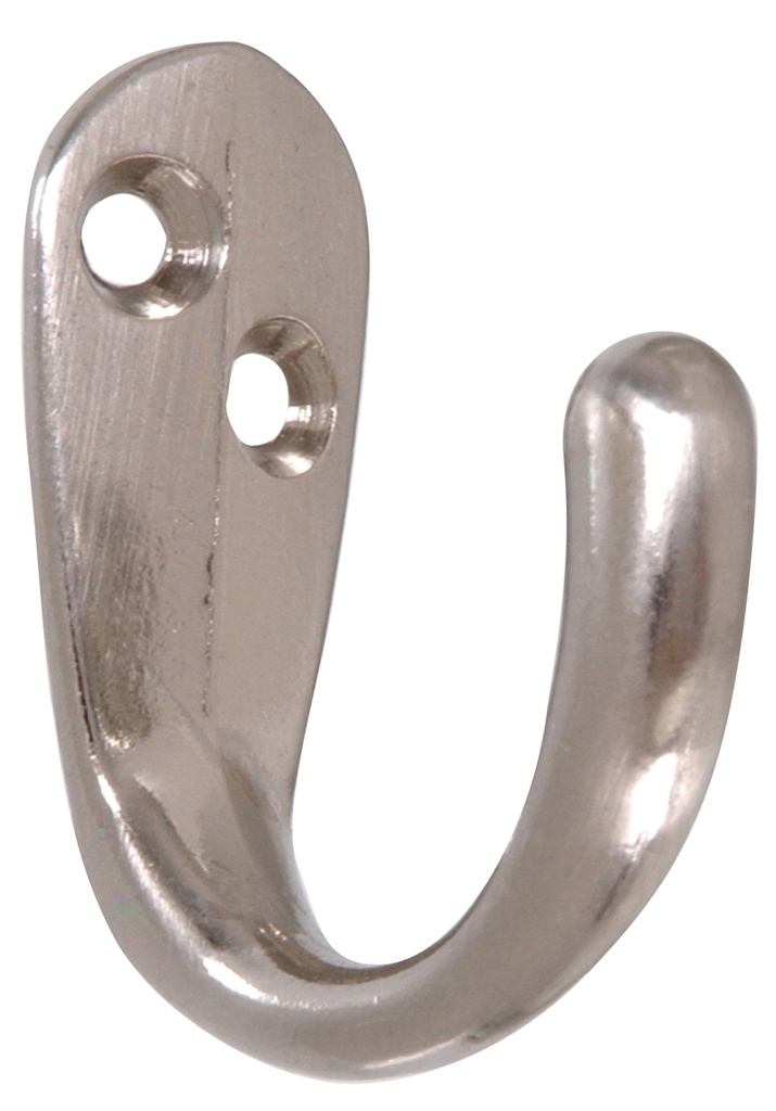 CD-CLOTHES HOOK STN NKL 5