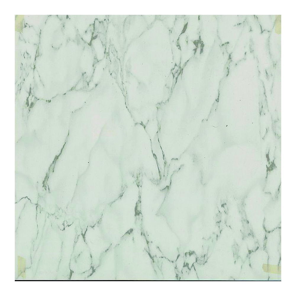 Vinyl Floor Tile White Marble BX45