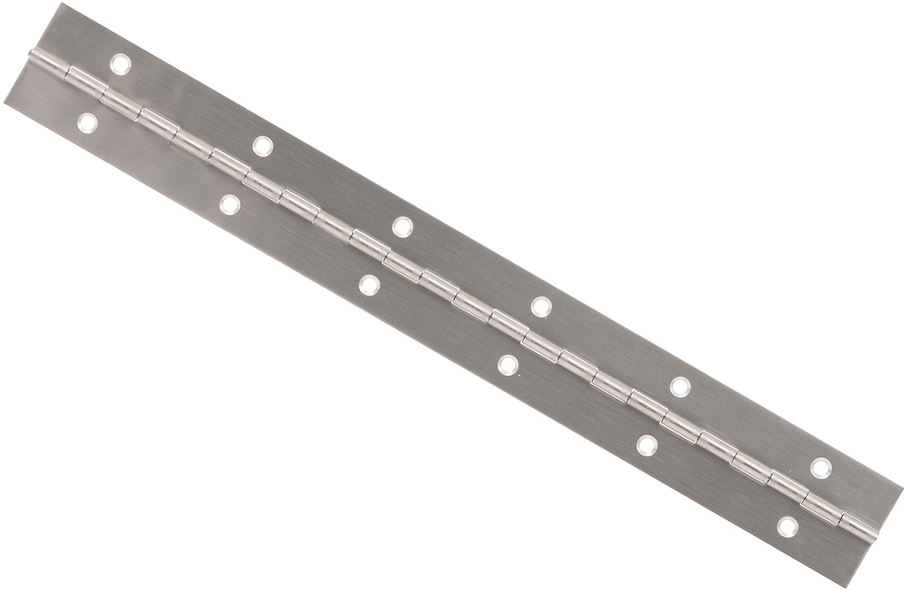 CONTINUOUS HINGE 12X1-1/2" SS