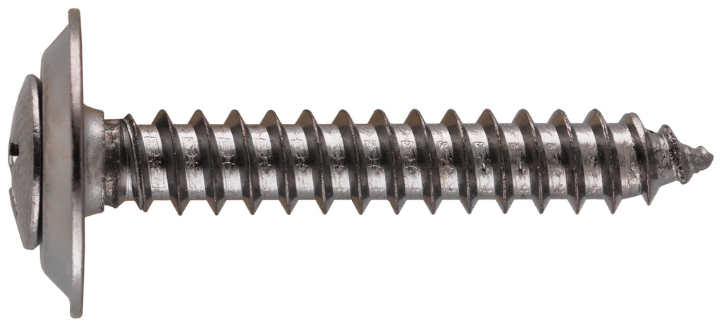 OV PH TR SCREW CHROME 8X2"
