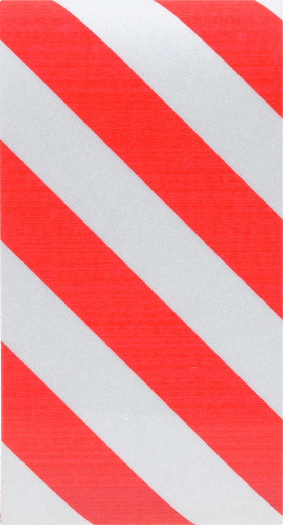 Red & Silver Reflective Tape