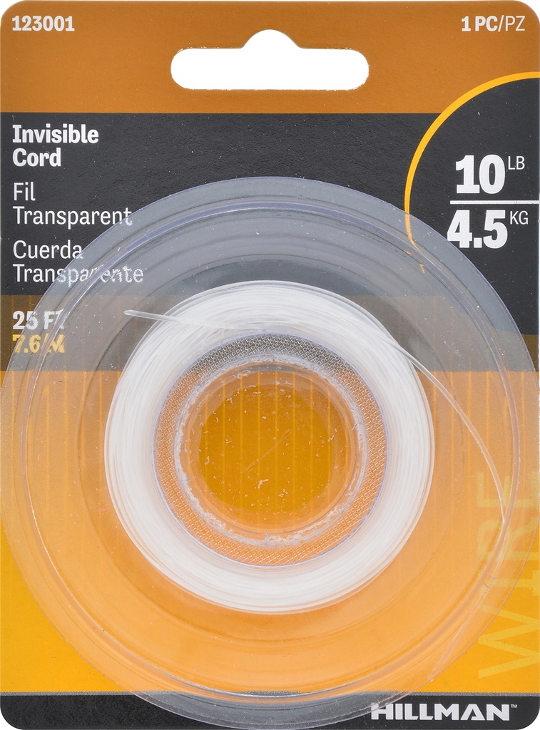 INVISI CORD 25' 10 LB
