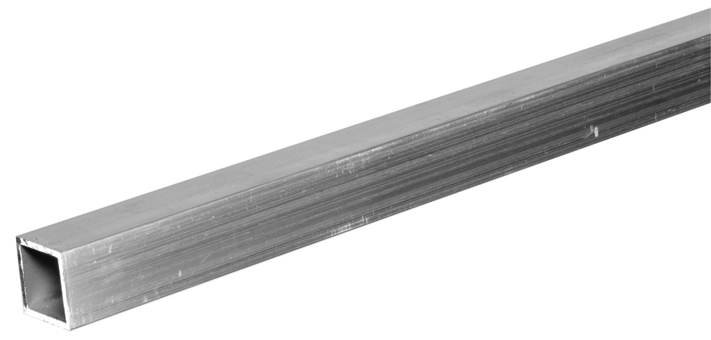 BRITE ALUM TUBE SQ 1X8FT