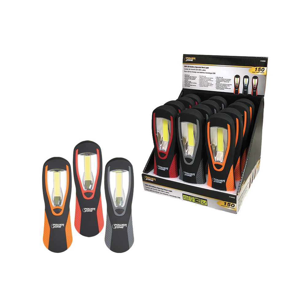 Work Light COB LED 150 Lumens 3 Battery