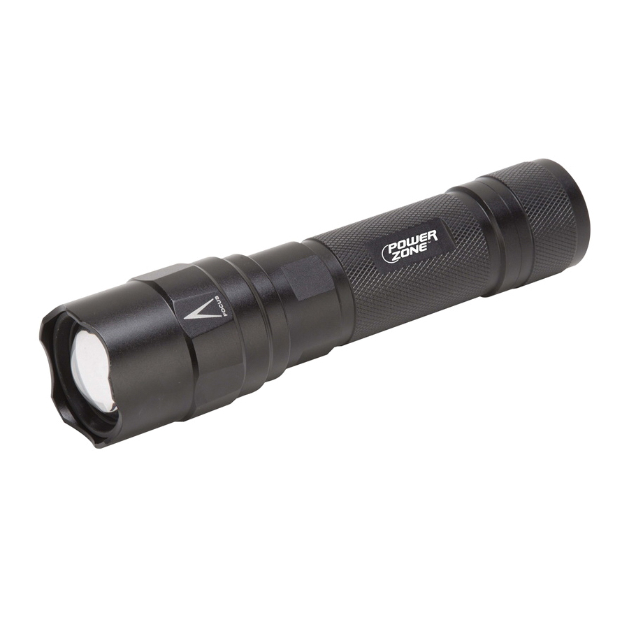Flashlight Tactical LED 400 Lumens Black