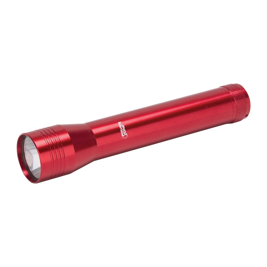 Flashlight LED 200 Lumens 6-AAA Aluminum