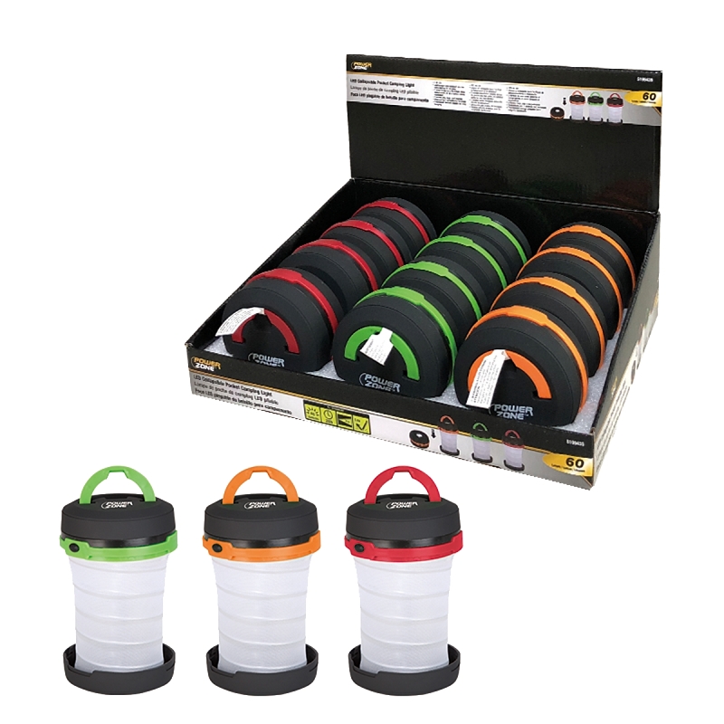 Pocket Camp Light LED 60 Lumens 3AA