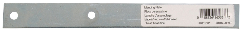 FG-MEND PLATE 8X7/8 ZC