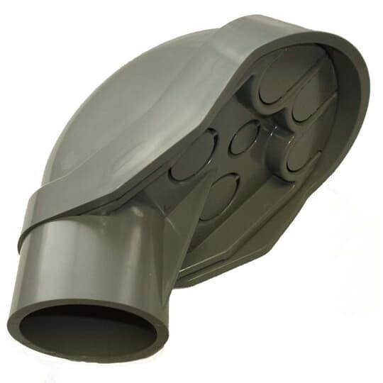 PVC Gray 1" Service Entrance Cap