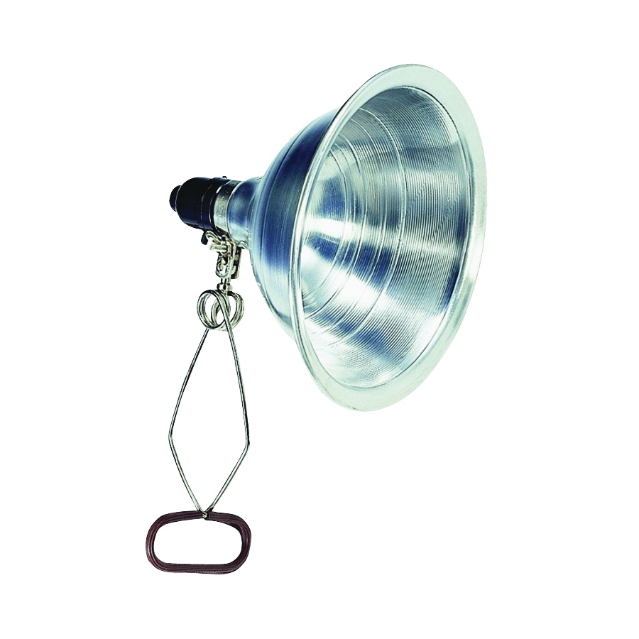 Clamp Light 8-1/2" 6Ft Cord Aluminum