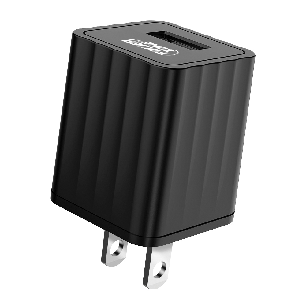 USB Charger 1A Black