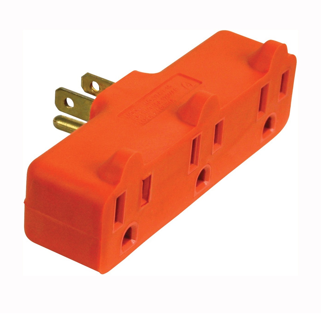 Outlet Tap 3 Outlet Orange